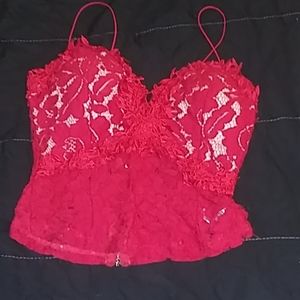 Sexy tank zip up back